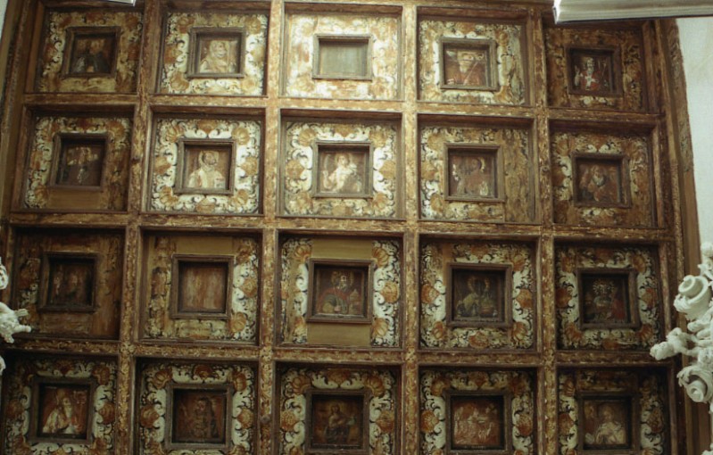 Ambito siciliano sec. XVII, Soffitto della navata