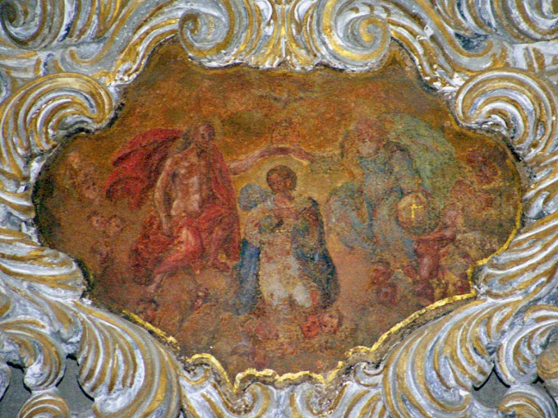 Ambito siciliano sec. XVIII, Incoronazione della Vergine