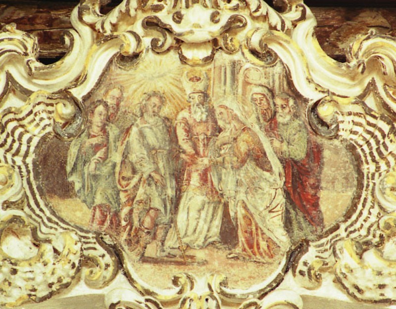 Ambito siciliano sec. XVIII, Sposalizio della Vergine