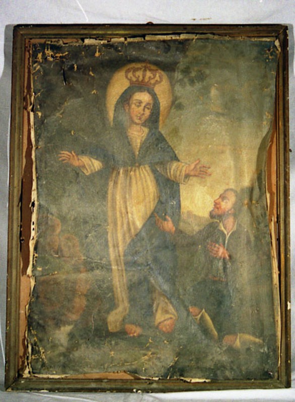 Bottega siciliana sec. XIX, Madonna del peccatore