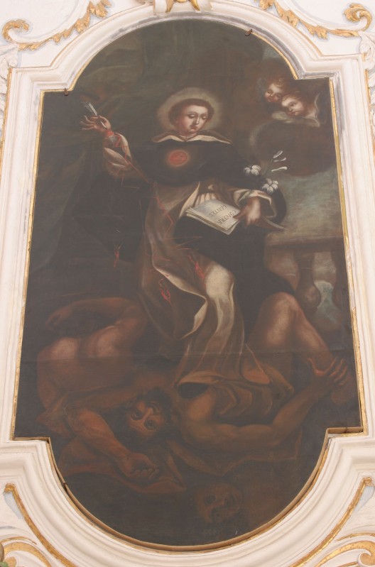 Bottega agrigentina sec. XVIII, San Tommaso d'Aquino