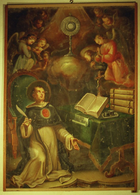 Bottega agrigentina sec. XIX, San Tommaso d'Aquino