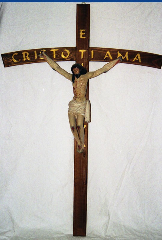 Bottega siciliana sec. XVI, Gesù Cristo crocifisso