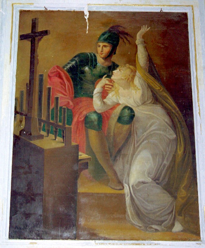 Ambito siciliano sec. XIX, Santa Cecilia e San Valeriano