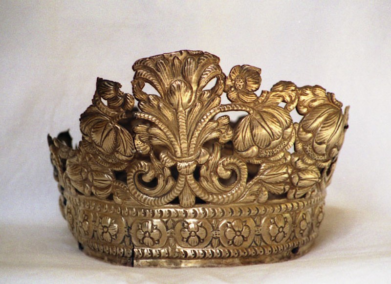 Bottega siciliana sec. XVIII, Corona di Santa Caterina