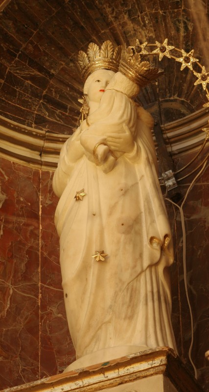 Bottega siciliana sec. XVI, Madonna della Rocca