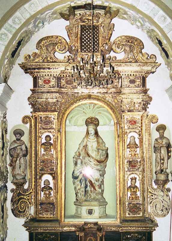 Bottega siciliana sec. XVI, Macchina d'altare