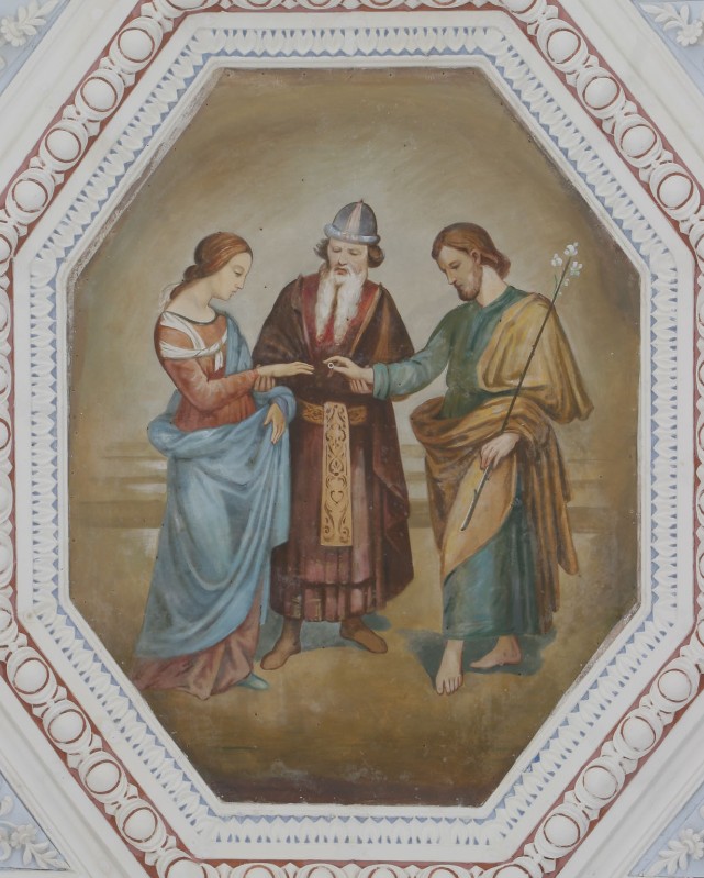 Bottega siciliana sec. XX, Sposalizio della Vergine