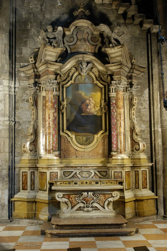 Sartori G. A.-Sartori D. (1752-1753), Altare di S. Antonio da Padova