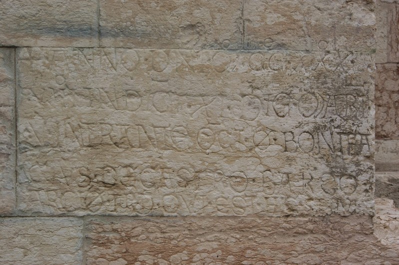 Bott. trentina (1238), Epigrafe sepolcrale di Bonifacio di Castelbarco
