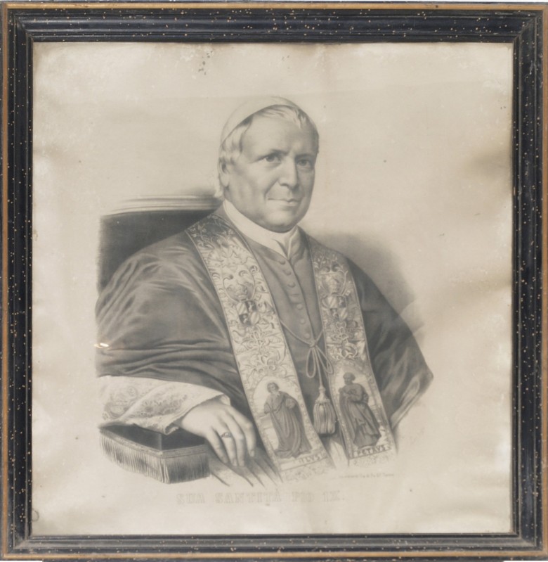 Ambito torinese sec. XIX, Papa Pio IX