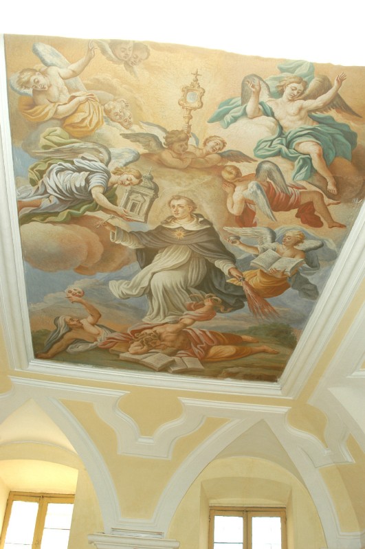 Ambito campano (1724), Dipinto con San Tommaso d'Aquino