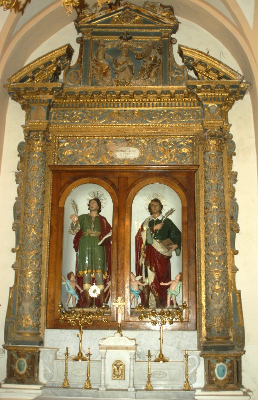 Ambito napoletano (1635), Edicola SS. Cosma e Damiano
