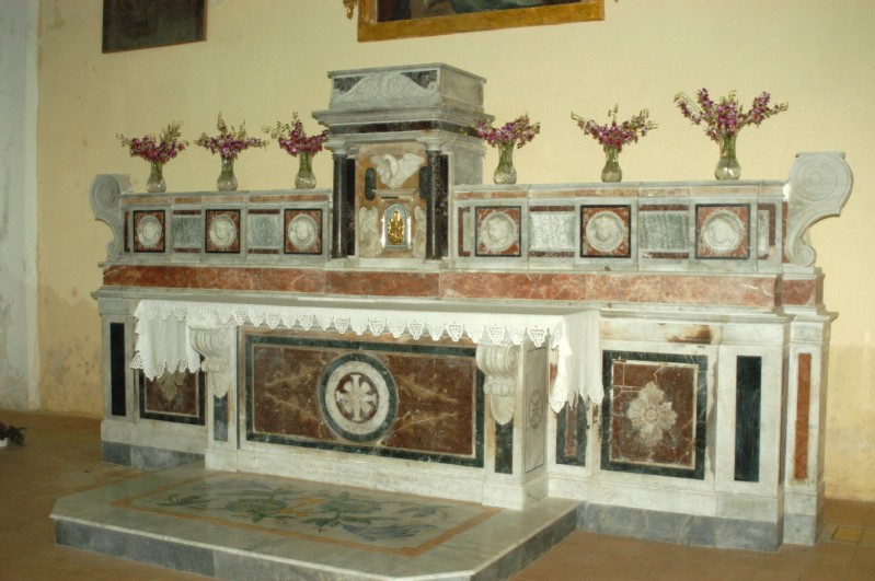 Marmoraro campano (1873), Altare di San Pancrazio