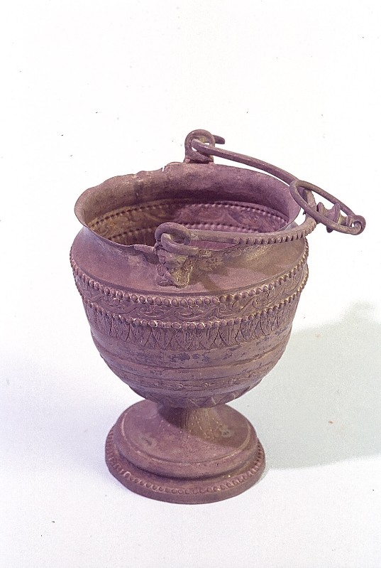 Bott italiana (1804), Secchiello per acqua benedetta in argento sbalzato
