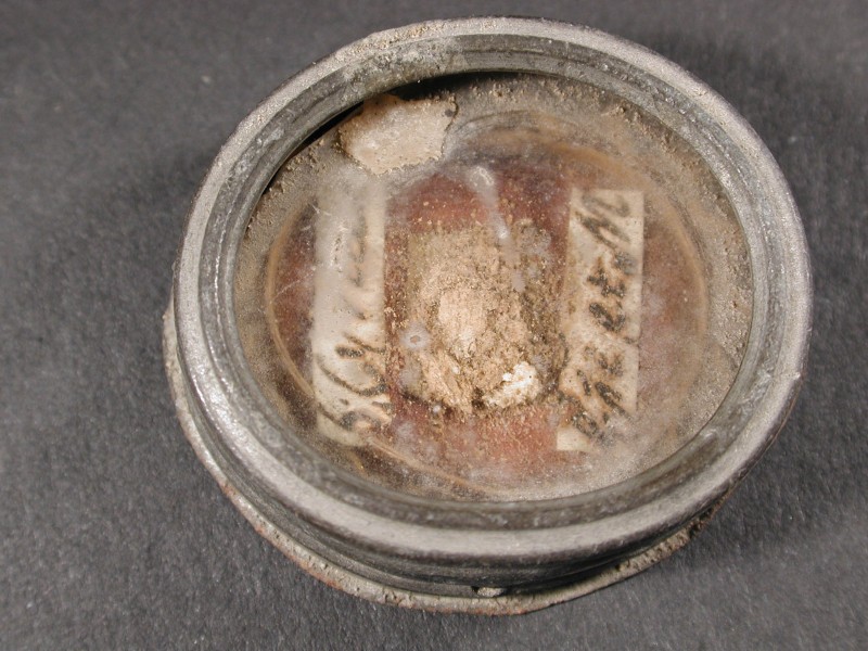 Bott. marchigiana sec. XIX, Reliquiario a capsula di S. Ciriaco