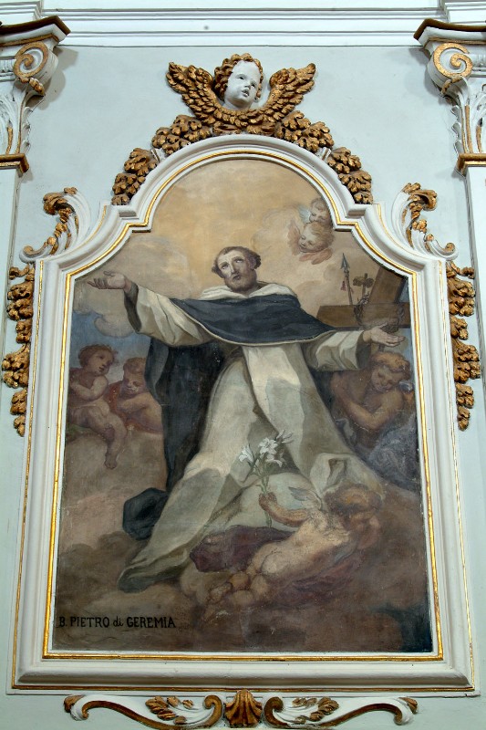 Provenzani D. (1792), Affresco con il Beato Pietro Geremia