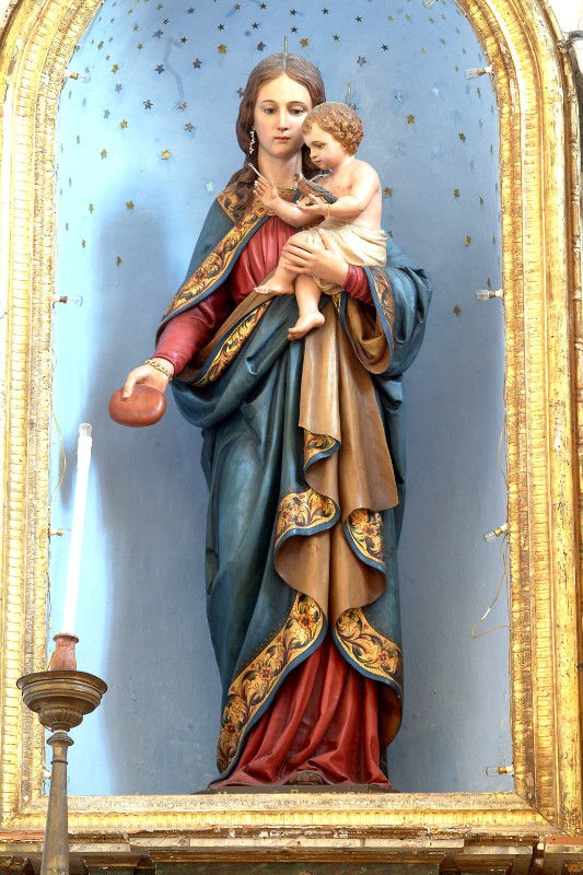 Bottega siciliana sec. XX, Statua della Madonna della Provvidenza