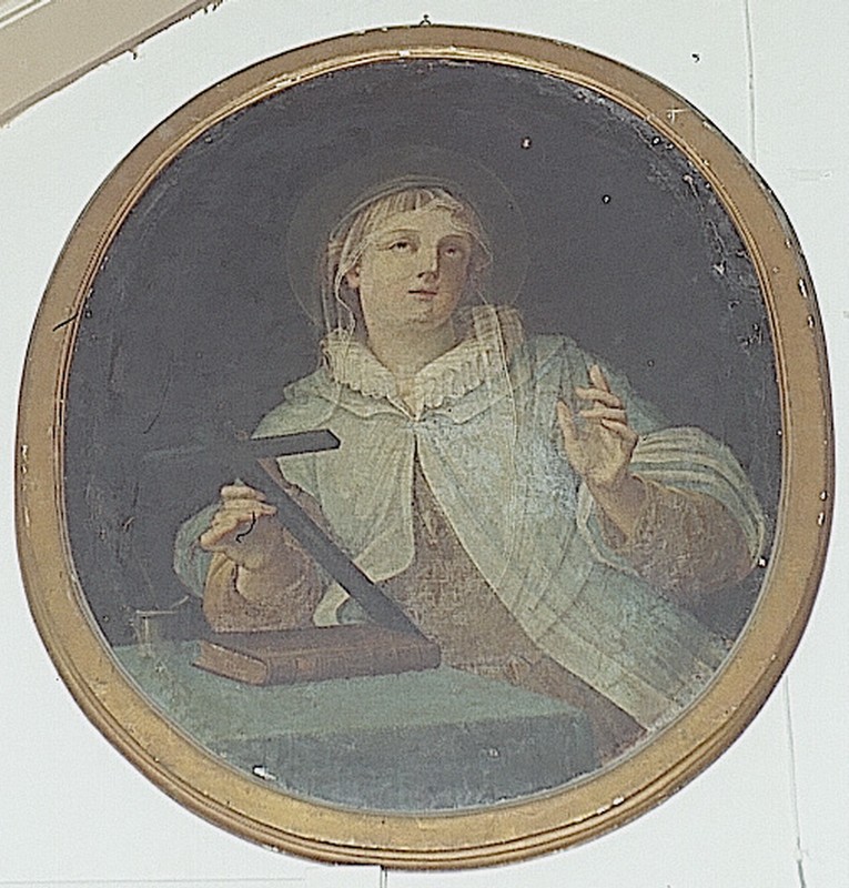 Scuola ligure sec. XIX, Santa Caterina Fieschi Adorno