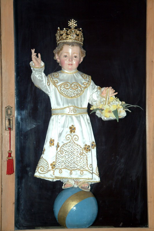 Bottega siciliana sec. XVIII, Statua di Gesù Bambino