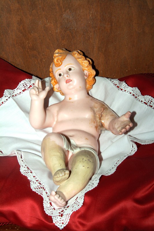 Bottega siciliana sec. XIX, Statua di Gesù Bambino