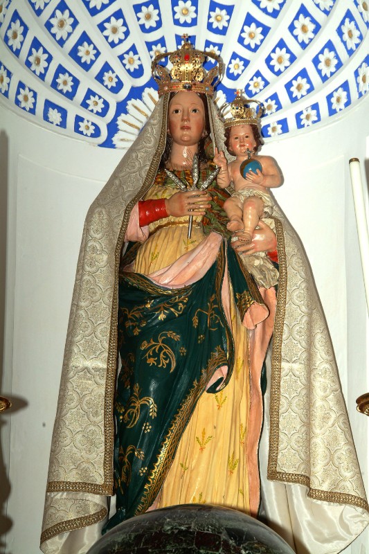 Bottega siciliana sec. XIX, Statua della Madonna delle grazie