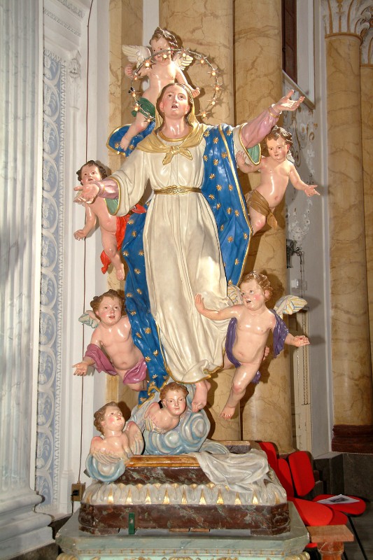 Biangardi F. (1887), Statua della Madonna assunta