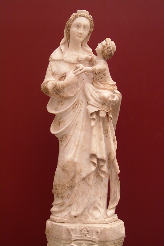 Bottega trapanese sec. XVII, Statua della Madonna di Trapani