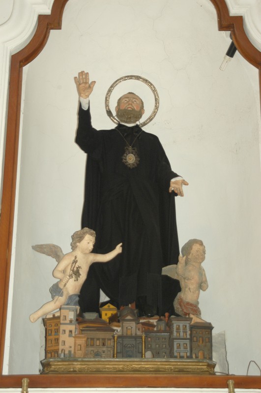 Ambito campano sec. XVIII, Statua S. Andrea Avellino