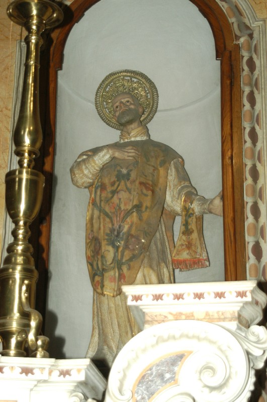 Scultore napoletano sec. XVIII, Statua di San Liborio