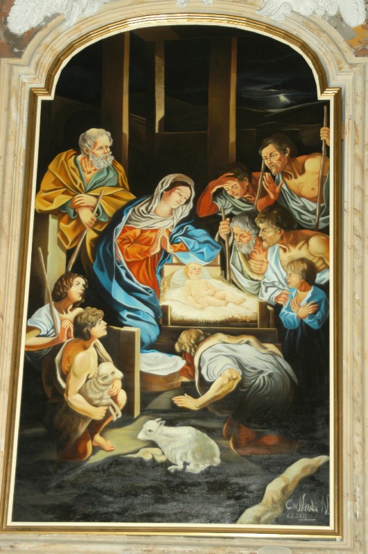 Nandii N. (2003), Dipinto con l'Adorazione dei pastori
