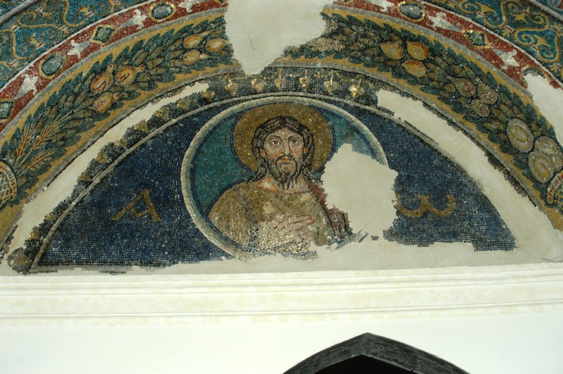 Mosaicista campano sec. V, Mosaico con Gesù Cristo