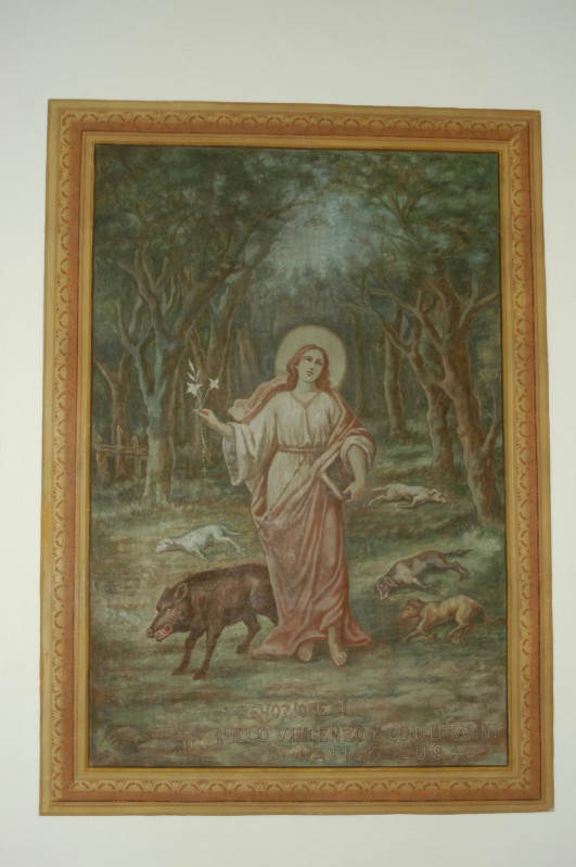 Mormile G. (1960), Dipinto di Santa Massimiliana