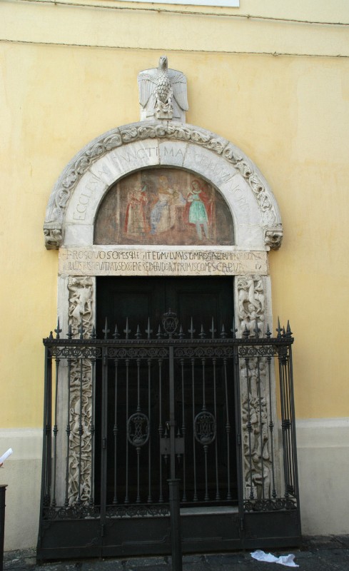 Marmoraro campano sec. VII - XI, Portale di San Marcello