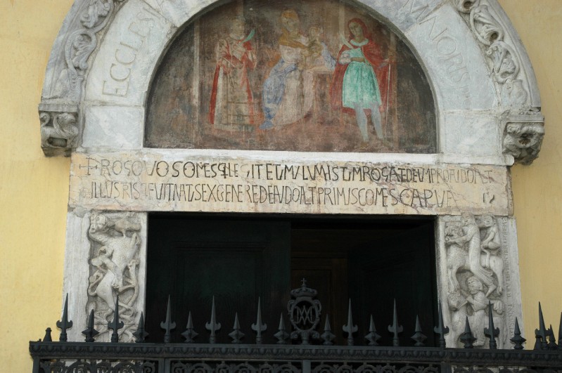 Marmoraro campano sec. VII, Epigrafe di San Marcello