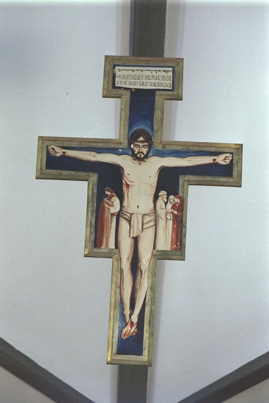 Lodi L. sec. XX, Crocifisso ligneo dipinto