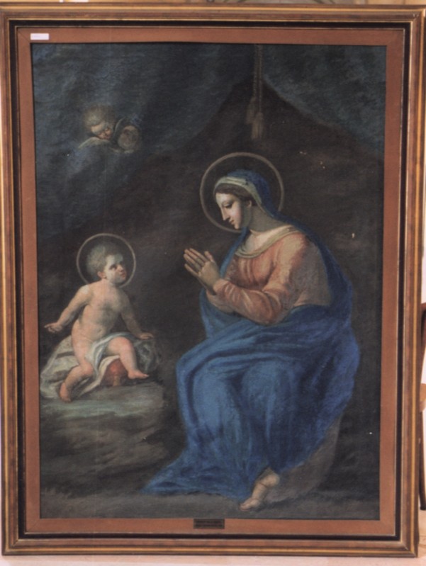 Rizzi C. sec. XVIII, Dipinto con la Madonna della Ghiara