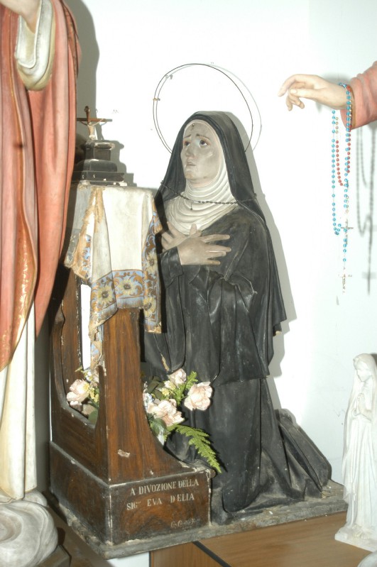Caretta R. sec. XIX, Statua di Santa Rita da Cascia