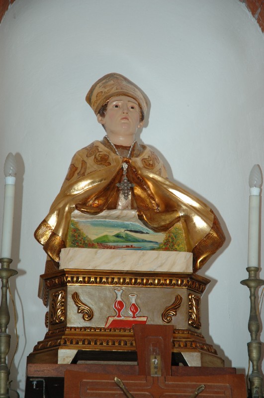 Artigianato campano sec. XIX, Busto di San Gennaro