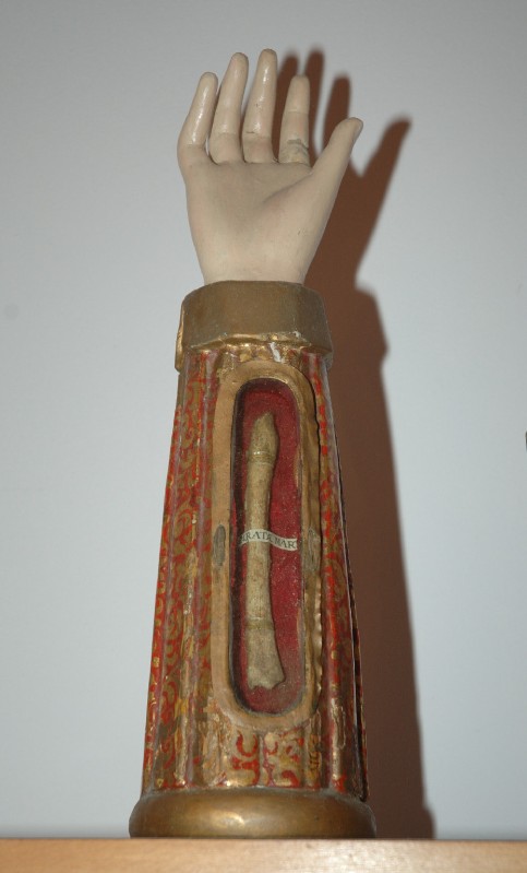 Artigianato campano sec. XVIII, Reliquiario di Santa Reparata