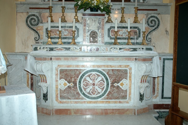 Ambito campano sec. XIX, Altare di Santa Reparata