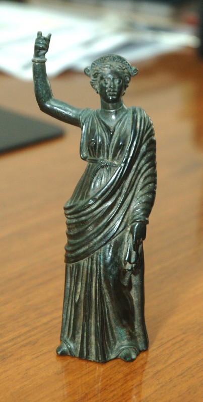 Produzione romana sec. I, Statuetta di Minerva
