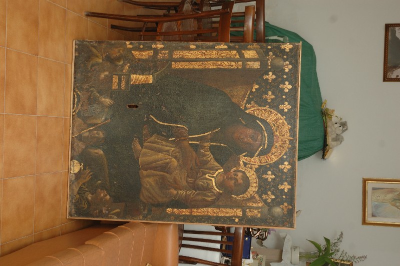 Ambito campano sec. XVII, Dipinto con la Madonna di Montevergine