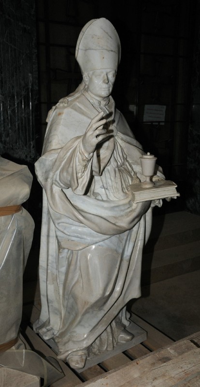 Marmoraio beneventano sec. XVIII, Statua di San Gennaro