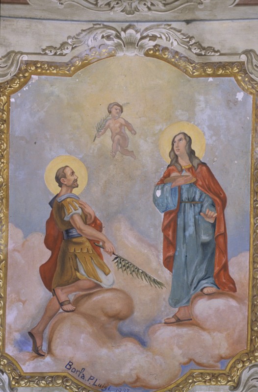 Ambito piemontese sec. XIX, San Vitale e Sant'Agata