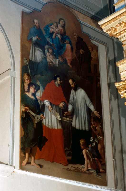Graziani E. sec. XVIII, San Carlo Borromeo consacra vescovo il B. A. Sauli
