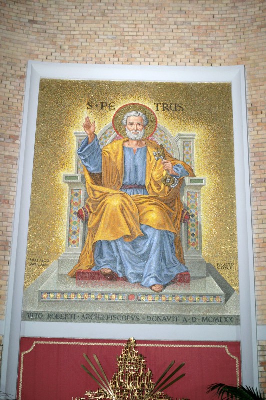 Conti F. (1870), Mosaico di San Pietro in Cattedra