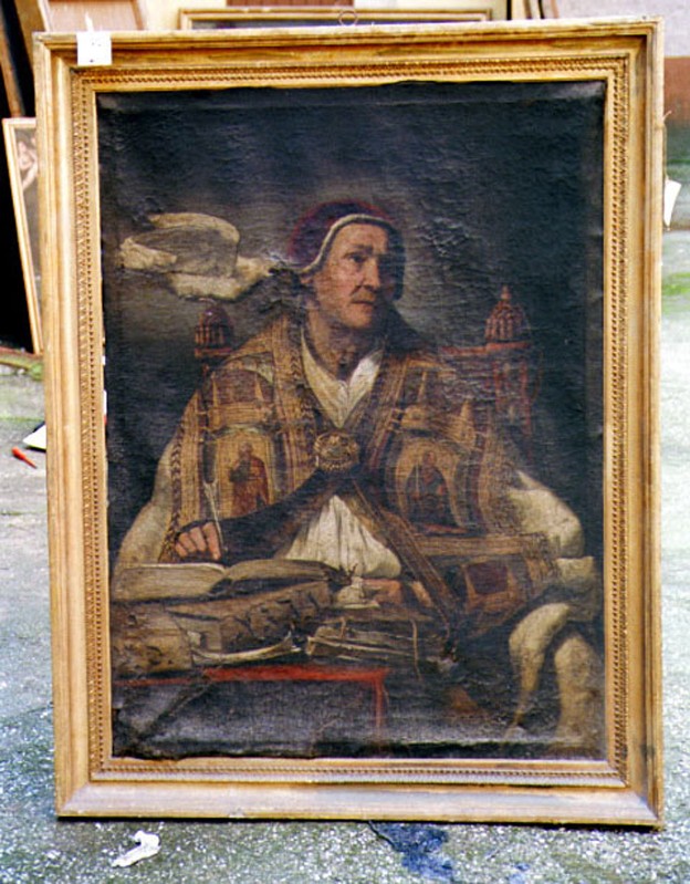 Ambito napoletano sec. XVII, San Gregorio Magno