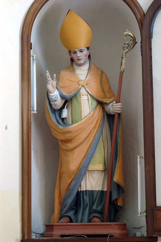 Ambito napoletano sec. XVIII, San Gennaro vescovo (?)