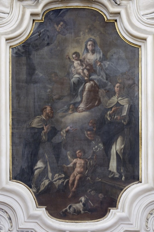 Tomajuoli G. (1739), Madonna del Rosario e Santi Domenicani